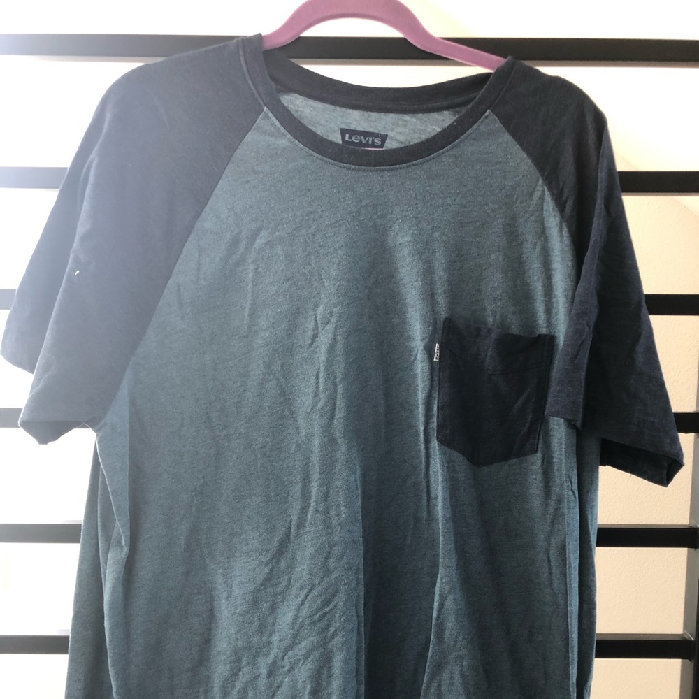 Blue Front Pocket Shirt